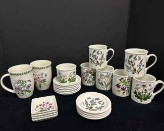 Portmeirion Botanic Garden Mugs Small Serving Dishes 