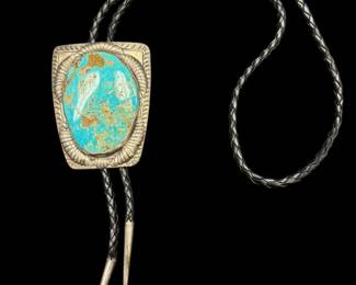 Native Sterling Bolo Tie 101.00g 