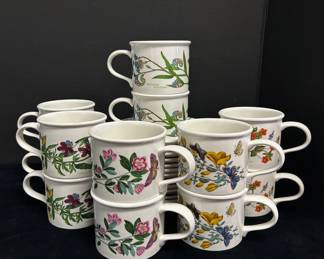 Portmeirion Botanic Garden Mugs Saucers