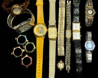 Vintage Womens Wrist Watches  Watch Components