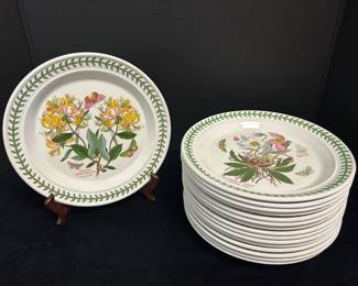 Portmeirion Botanic Garden 10 Dinner Plates 