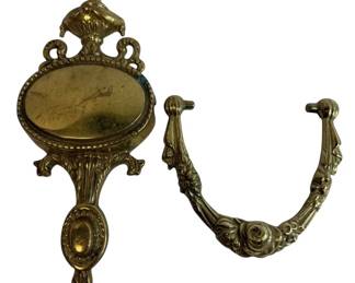 Ornate Brass Door Knocker 