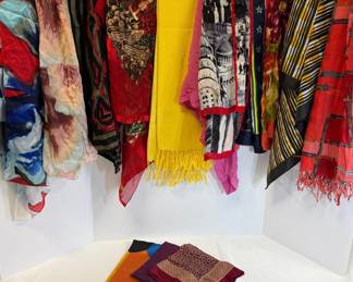Colorful Scarves Including, Oscar de la Renta