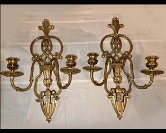 Beautiful Solid Brass Wall Sconces