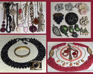 Lots of Nice Costume Jewelry Vintage and Newer; Henri Bendel, Kendra Scott, WHBM, Talbots, Kenneth Lane, Vince Camuto, House of Harlow, Serefina and More!