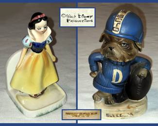 Snow White Napkin Holder Walt Disney and First Federal Bank DeSoto County Bulldog Bank