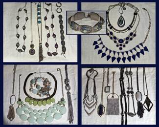 Lots of NIce Costume Jewelry including Dyadema Silver and Enameled Pcs; There is A Lot More! 
