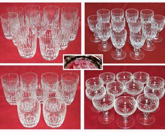 Huge Set of Waterford Maureen Glasses; There are More!