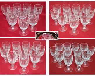 Huge Set of Waterford Maureen Glasses; There are More!