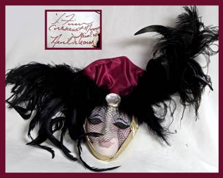 Signed New Orleans Mask