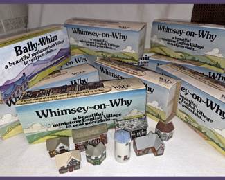 Whimsey on Why and Bally-Whim Buildings; All Complete Sets in Original Boxes 