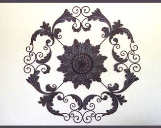 Very Large Metal Wall Sculpture