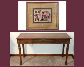 Large Attractive Watermelon Print and Table