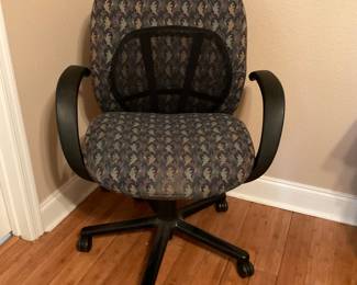 Upholstered Desk chair with back support