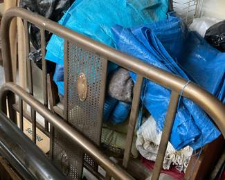 Metal full size bed frame 