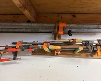 C Clamps of all sizes 