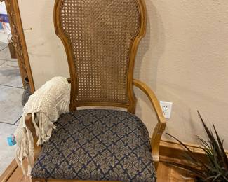 Vintage Cane back chair 