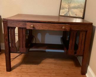 Mission Oak arts and crafts Desk