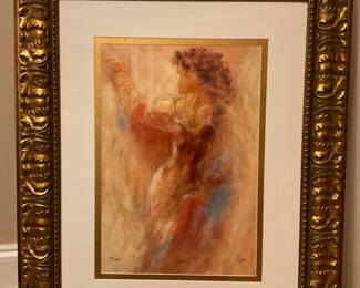 Beautifully Framed Giclee print “Allure I” by British artist Peter Nixon. Signed, Numbered, Limited Edition                   Make OFFER