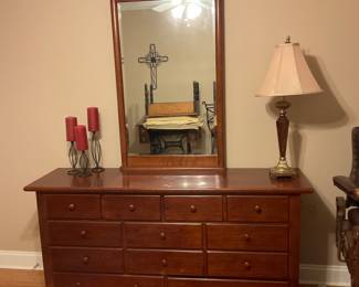 Solid wooden dresser 