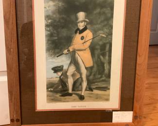 Portrait of golfing pioneer “John Taylor and his caddy” published in 1923 