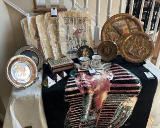 Papyrus paper, artifacts from Egypt