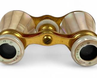 Colmont Paris Mother Of Pearl Opera Glasses