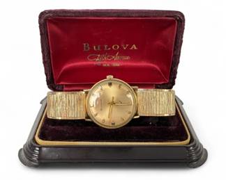 Bulova "Sea King" 10K Gold Filled Watch