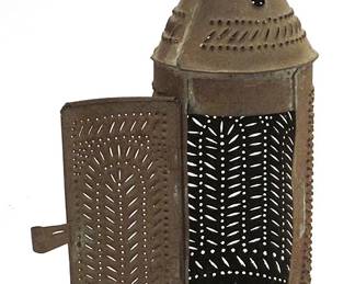 Extensive selection of tinware and toleware