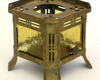 Jugendstil teapot warmer attributed to Jan Eisenloeffel, Netherlands, circa 1900–05