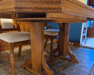 Base of dining table