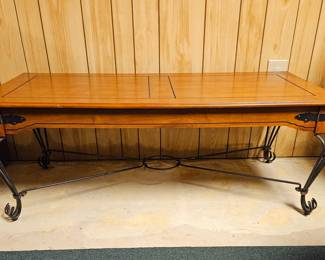 coffee table, matches two side tables