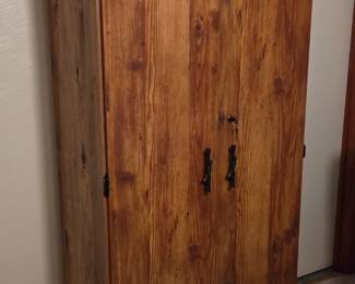 tall enclosed shelf