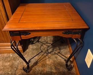 side table - there are two of these and they match a coffee table