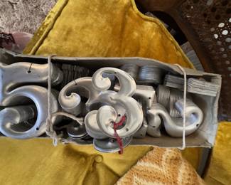Aluminum letters and numbers