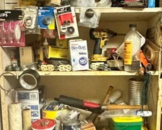AAA253 - Mystery Lot Of Tools And Materials