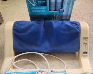 AAA189 - BP Monitor, Foot Roller & SonicareToothbrus