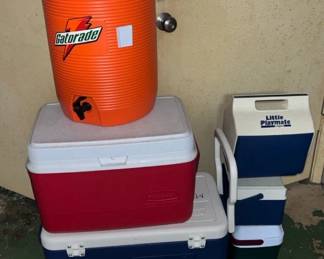 AAA039 6 Assorted Coolers 