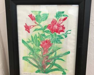 AAA033 Floral Painting By Shinji Asano