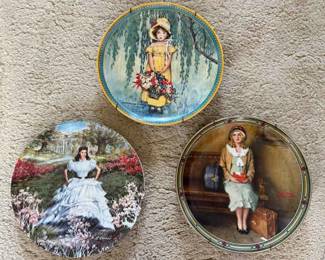 AAA026 - Limited Edition Knowles Plates: Rockwell, Wilcox Smith, “Gone With The Wind”