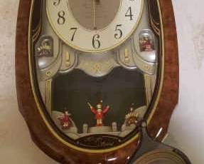 AAA228- Seiko Melody In Motion Clock & Pendulum