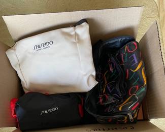 AAA140 - Shiseido Bonanza! Mirrors, Totes, Travel Pouches!