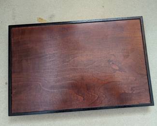AAA126 - Beautiful Vintage Wood Serving Tray Japan