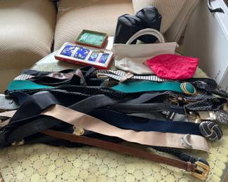 AAA127 - Vintage Belts, Ties, Wallets, Pouches