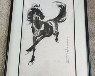 AAA197 - "Galloping Horse" Print By Xu Beihong (1895-1953)