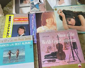 AAA204 - Vinyl Albums Japanese Artists & Classical Music 