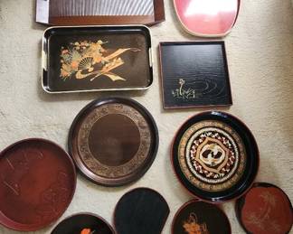 AAA160 - Assorted Decorative Platters 