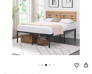 AAE420 HW COMFORT Bamboo Headboard Bed