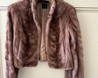 Cassin by Catherine Levy 'Cassin NY' for Bergdorf Goodman Mink Bolero 