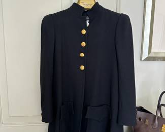 Candice Fraiberger Paris Black Wool Tunic
